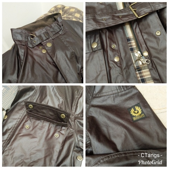 NWT Belstaff Roadmaster Mahogany Waterproof Jacket - Picture 5 of 8